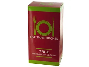 HH204 | Bulk Buys 7-Piece Colorful Portion Control Meal