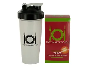 HH205 | Bulk Buys 32 oz. Shaker Bottle with Colorful