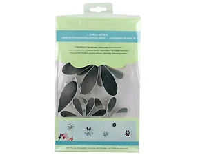 HH229 | Bulk Buys Elegant 3D Mandala Mirror Accents for