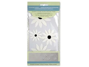 HH230 | Bulk Buys 3D Self-Adhesive Paper Daisies Craft
