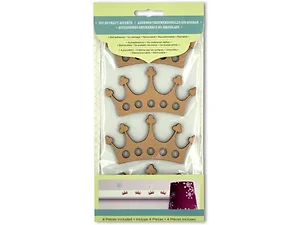 HH232 | Bulk Buys Personalized Self-Adhesive 3D Wooden