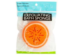 Bulk HH367 Fruit Shape Exfoliating Bath Sponge