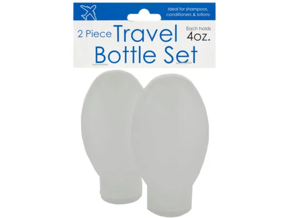 Bulk HH370 4 Oz. Travel Bottle Set