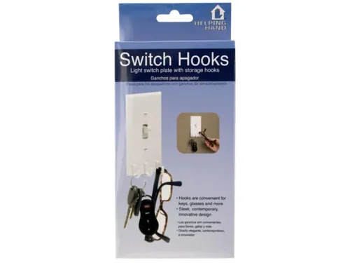 HH488 | Bulk Buys Deluxe Light Switch Plate with Organizing