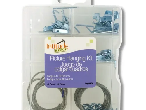 HH557 | Bulk Buys Comprehensive Picture Hanging Kit with