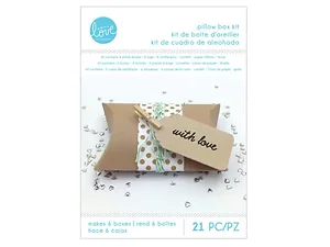 HH704 | Bulk Buys DIY Polka Dot Pillow Gift Box Kit for