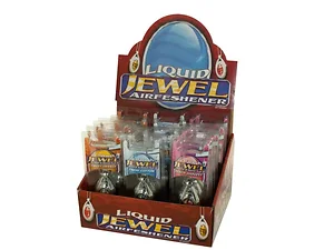 HH893 | Bulk Buys Liquid Jewel Auto Air Freshener Display