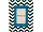 HL293 | Bulk Buys Chevron Zigzag Wood Photo Frame - Stylish