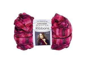 Bulk Buys Metallic Pink & Red Ribbons Yarn for Crafting