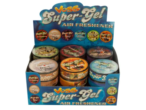 Bulk HI158 Super-gel Air Freshener Countertop Display