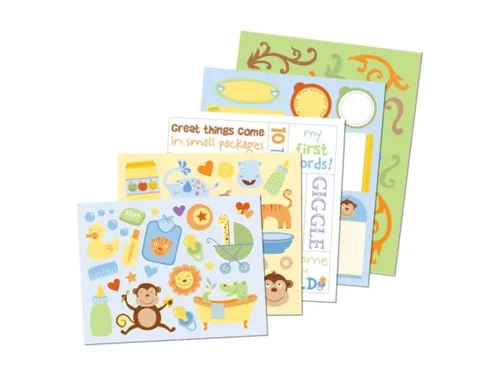 HI228 | Bulk Buys Creative 96 Sticker Set for Kids' Crafts