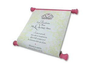 HM170 | Bulk Buys Bilingual Quinceañera Wall Scroll