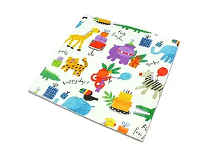 HM261 | Bulk Buys Animal Print Birthday Wrapping Paper for