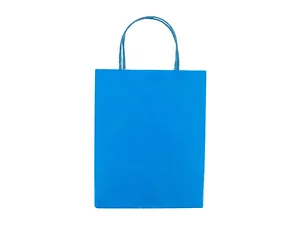 HM369 | Bulk Buys Elegant Medium Blue Gift Bag for Special
