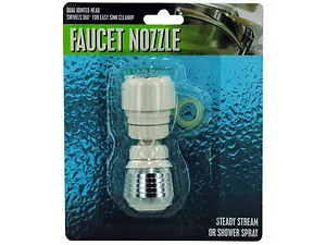 Bulk Buys Dual Jointed Faucet Nozzle