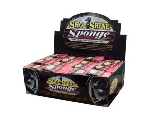 Bulk HR100 Shoe Shine Sponge Counter Top Display