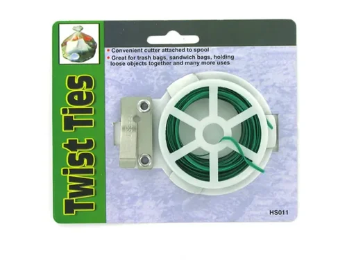 HS011 | Bulk Buys Eco-Friendly Twist Ties on Convenient Reel