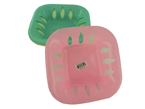 HR073 | Bulk Buys Colorful Square Plastic Storage Basket