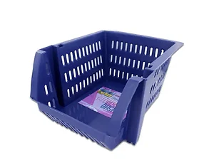 HT627 | Bulk Buys Colorful Stackable Storage Baskets for