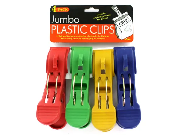 Bulk HT641 Jumbo Plastic Clips