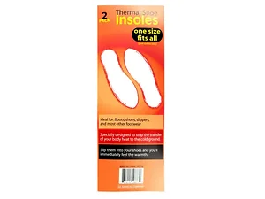 Bulk Buys Thermal Shoe Insoles