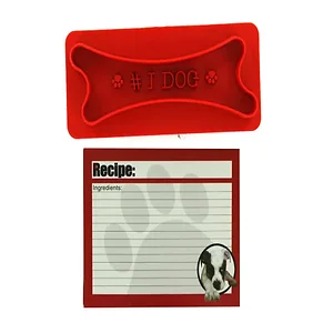 HT391 | Bulk Buys Dog Treat Recipe and Bone Shaped Cookie