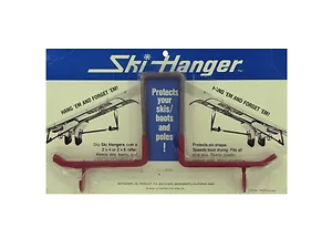 Bulk Buys Heavy-Duty Ski Hangers - Pack of 2 for Easy