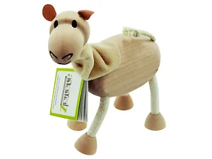 HW306 | Bulk Buys 5-Pack Handcrafted Wooden Camels