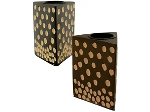 HW616 | Bulk Buys Elegant 7.5x12cm Tealight Holder for Home