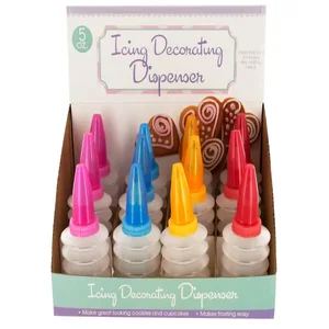 HW743 | Bulk Buys Assorted Icing Decorators Set