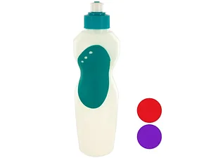 Bulk Buys Ergonomic Sports Water Bottle with Non-Slip Grip