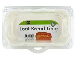 Bulk Buys 12-Piece Non-Stick Loaf Baking Liners Set