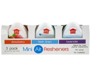 Bulk HW841 Mini Gel Air Fresheners Set