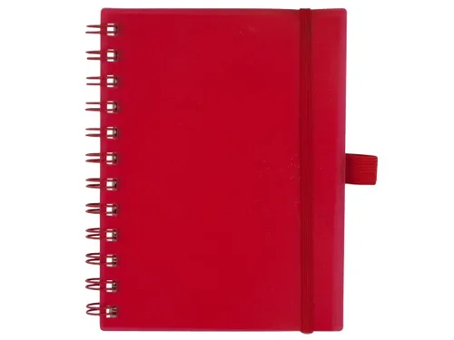 HW922 | Bulk Buys Compact Red Organizer Notebook with