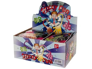 KA207 | Bulk Buys Sticky Slapper Hand Toy Assorted Colors