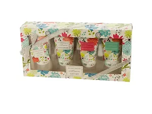 KA268 | Bulk Buys Deluxe Wildflowers Hand Cream Set - 4