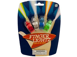 KA321 | Bulk Buys Colorful LED Finger Lights - 4-Pack Fun