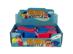 Bulk Buys Oversized Whistle Toy Display - Noisemaker for