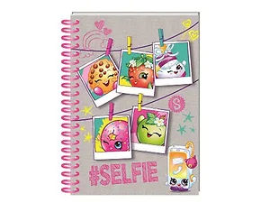 KA344 | Bulk Buys Frozen & Shopkins Fun Wirebound Journal