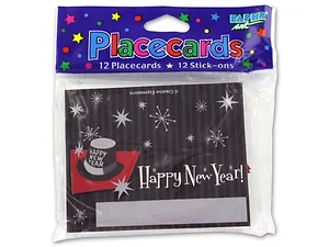 KH542 | Bulk Buys New Year's Placecards