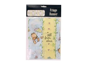 KI332 | Bulk Buys Adorable Fringe Banner for Baby Showers