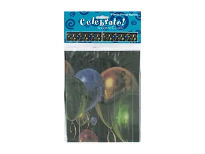 KI412 | Bulk Buys Festive Balloon Fringe Banner for Party