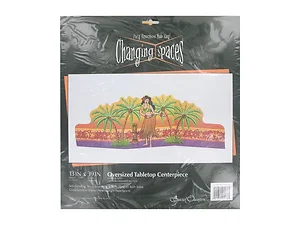 Bulk Buys Vibrant Tropical Oversized Tabletop Centerpiece