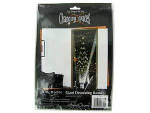 Bulk Buys Hollywood Theme Giant Decorating Banner - City