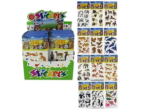 KK395 | Bulk Buys Colorful Reusable Animal Magic Stickers
