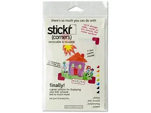 KK599 | Bulk Buys Colorful Adhesive Picture Corners with