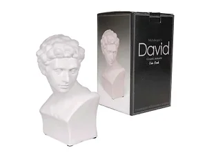 KK709 | Bulk Buys David Ceramic Statuette Coin Bank