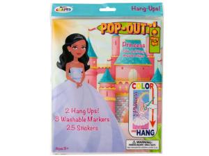 Bulk KK750 Princess Pop-outz Hang Ups Activity Set