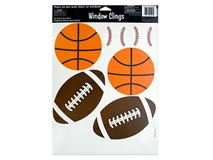 KK963 | Bulk Buys Customizable Sport Team Window Clings