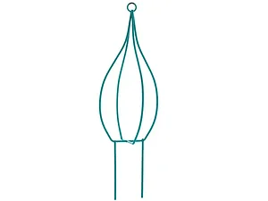 KL165 | Bulk Buys Fairy Gardening Turquoise Teardrop